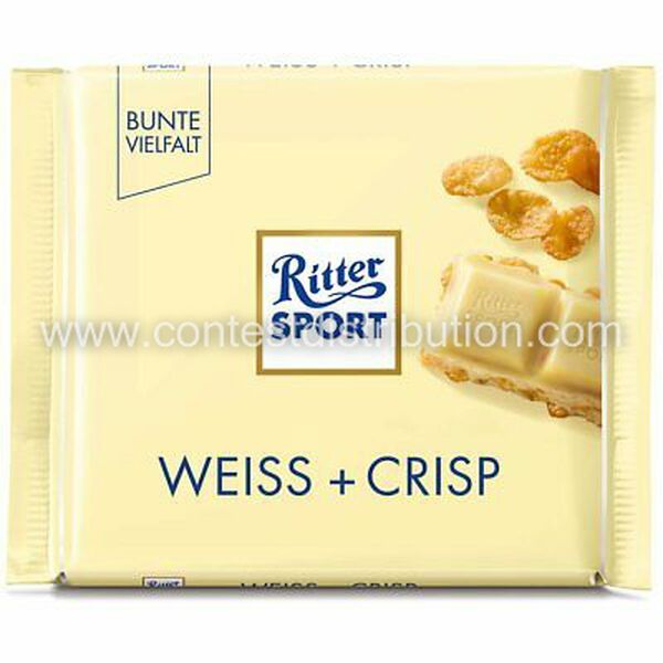 Ritter Sport White + Crisp 100 g