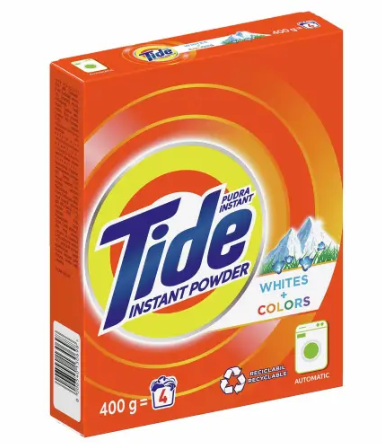 Tide Automatic Powder Detergent White & Color 400g | Raido Holdings BV