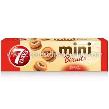 7 Days Mini Biscuits Vanilla (100 G) 8P/C