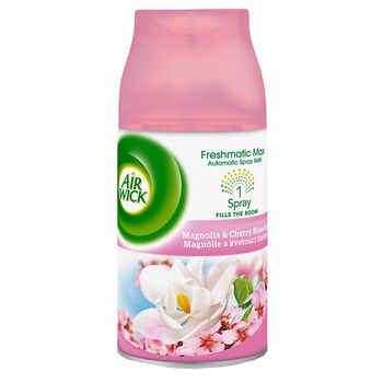 AIRWICK FRESHMATIC AUTOMATIC SPRAY MAGNOLIA & CHERRY 250ML REFILL