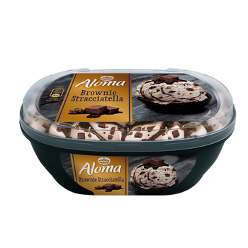Aloma Ice Cream Brownie Stracciatella 900ml