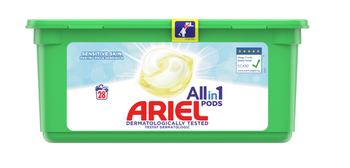 Ariel Act Caps Sensitive Pods 28