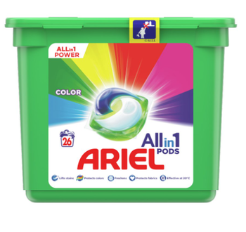 Ariel Caps Pods Set Color 26pcs