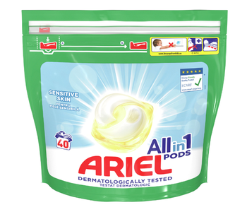 Ariel Caps Sensitive Pods 40