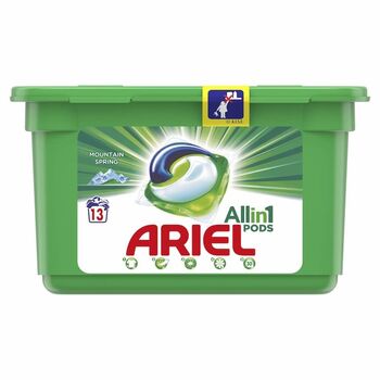 Ariel Detergent Pods Mountain Spring 13pcs