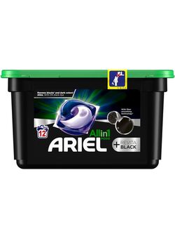 Ariel Pods Plus Black 12cts