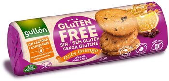 Gullon Avena Naranja sin Gluten Paquete 180 g