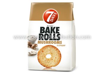 Bake Rolls 7 Days Mushroom And Cream 70 g
