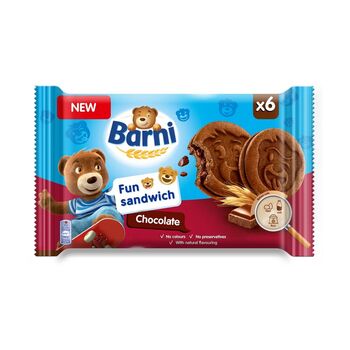 Barni Sandwich Choco 180g