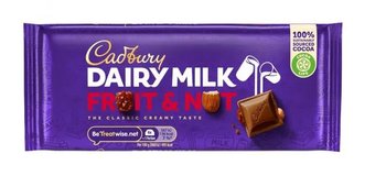 Cadbury Dairy Milk Fruit & Nut 110g