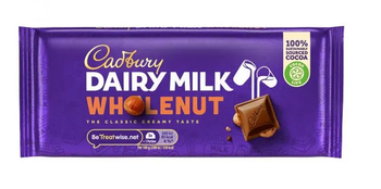 Cadbury Dairy Milk Wholenut 120g
