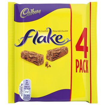 Cadbury Flake 4PK 80g