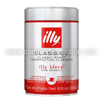 Illy Classico Filter Coffee Ground Coffee 250 g