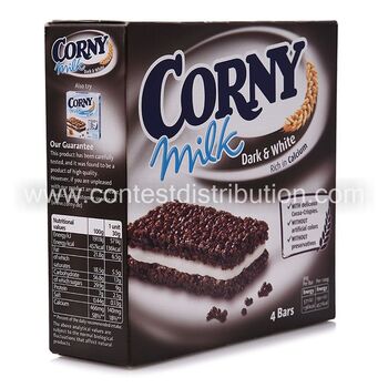 Corny Sandwich Dark & White 4x30 g