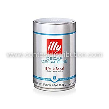 Illy Decaffeinated Whole Beans 250 g