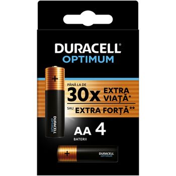 Duracell Battery Optimum AAK 4