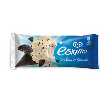 ESKIMO COOKIES & CREAM BALLCONE 125ML