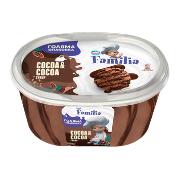 FAMILIA Ice Cream Cocoa & Cocoa Syrup 505g