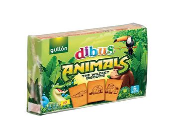Gullon Animals Paquete 600 g