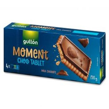 Gullon Choco Tablet Leche Caja 150 g
