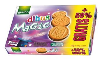 Gullon Dibus Magic + 50% Caja 315 g