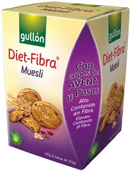 Gullon Diet Fibra Muesli Caja 450 g