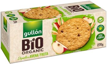 Gullon Digestive Avena Fruta BIO Caja 270 g