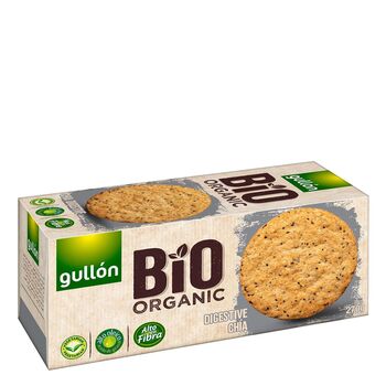 Gullon Digestive Chía BIO Caja 270 g