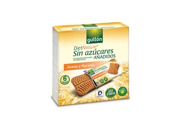 Gullon Snack Avena-Naranja D.N. Caja 144 g
