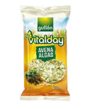 Gullon Tortitas Avena y Algas 90 g