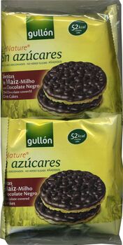Gullon Tortitas Maíz Choco Negro D.N. P-4 100 g