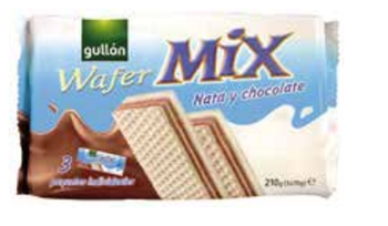 Gullon Wafer Mix Nata-Choco P-3 210 g