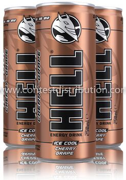 Hell Energy Ice Cool Cherry Grape 250 ml
