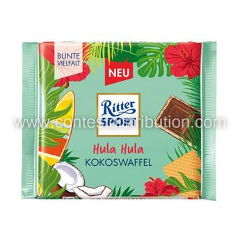 Ritter Sport Hula Hula Kokoswaffel 100 g