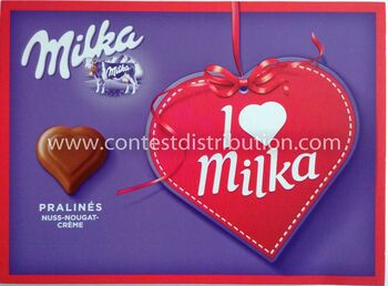 I Love Milka 110 g Nuss Nougat