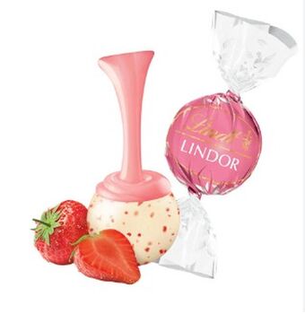 Lindt Lindor Strawberry & Cream Bulk 10 kg