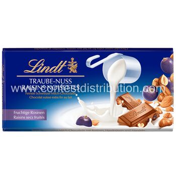 Lindt SWISS CLASSIC Raisin & Nut 100 g