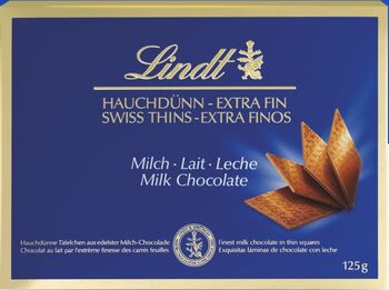 Lindt Thins milk 125 g