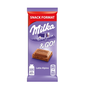 Milka & GO! Alpine Milk 45g