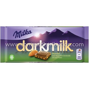 Milka Dark Milk Almond 85 g