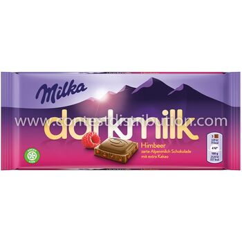 Milka Dark Milk Raspberry 85 g