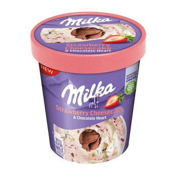 Milka Strawberry Cheesecake 480ml