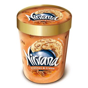 NIRVANA Ice Cream Pralines & Cream 360g