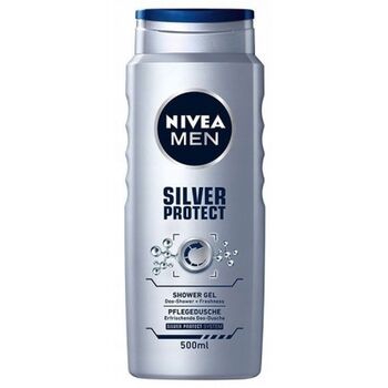 Nivea Shower Gel Men Silver Protect 500ml