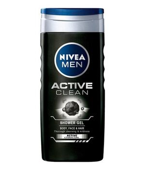 Nivea Sower Gel Men Active Clean Charcoal 250ml