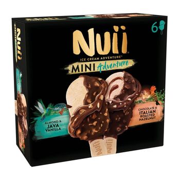 NUII Italian Hazelnut +Almond Java 6x55ml