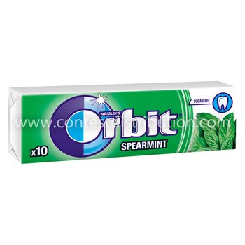 Orbit Spearmint dragee- 10 pellets