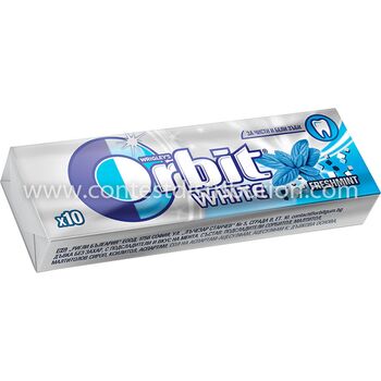 Orbit White Freshmint dragee- 10 pellets