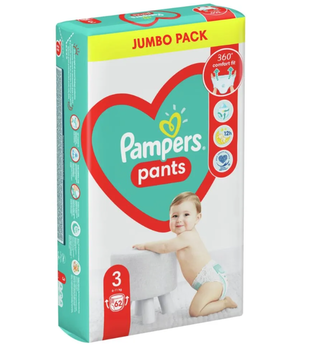 PAMPERS 3 PANTS ACTIVE BABY 6-11KG JP(62)