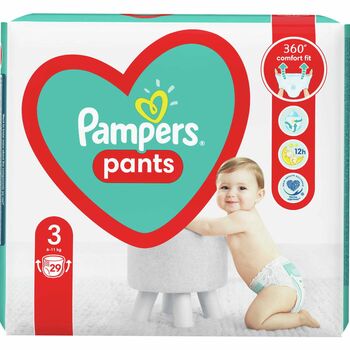 Pampers 3 Pants 29pcs